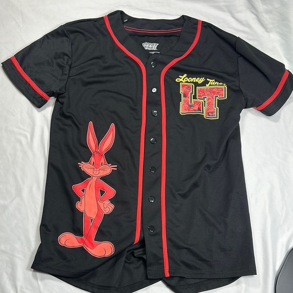 Warner Bros. Black jersey looney tunes - Picture 1 of 5